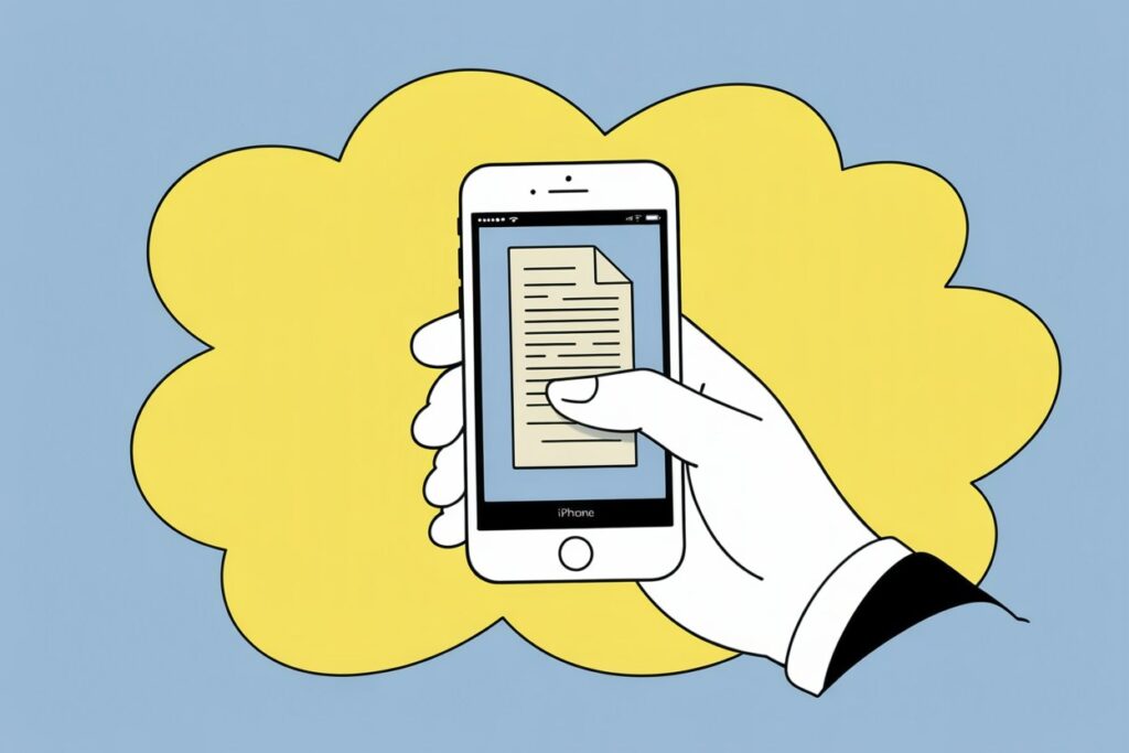 scanning with an iphone